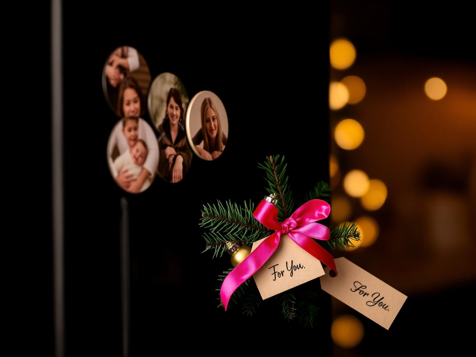 Best holiday gifts 2026 — personalized photo magnets laid out beside a holiday shopping calendar